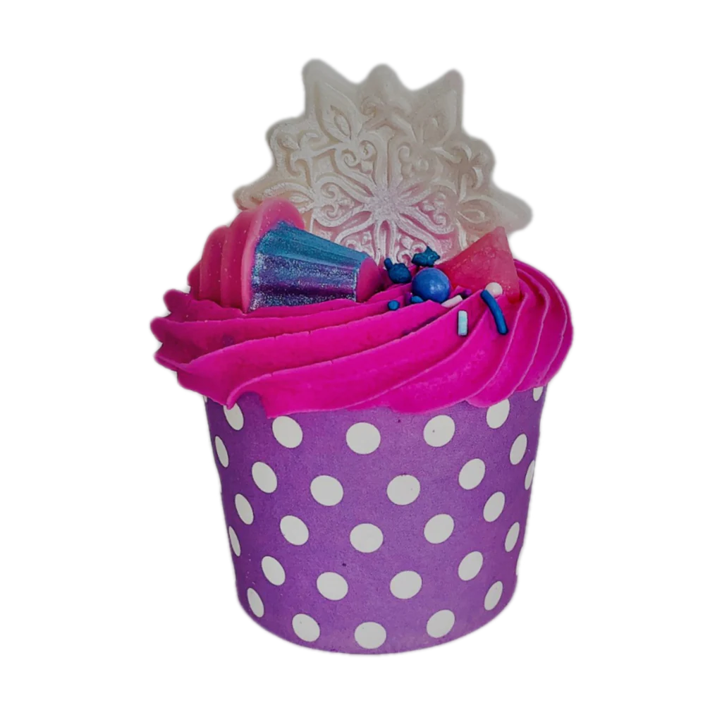 Sugar Plum Fairy ~ Bubble Bath Bomb Cupcake