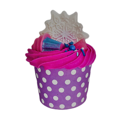 Sugar Plum Fairy ~ Bubble Bath Bomb Cupcake
