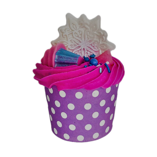 Sugar Plum Fairy ~ Bubble Bath Bomb Cupcake