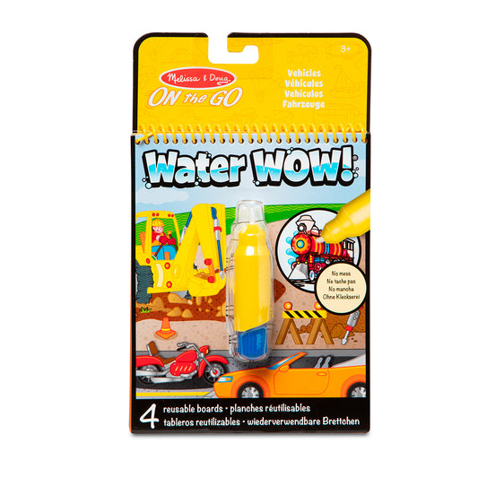Water Wow! - Water Reveal Pad - Vehicles