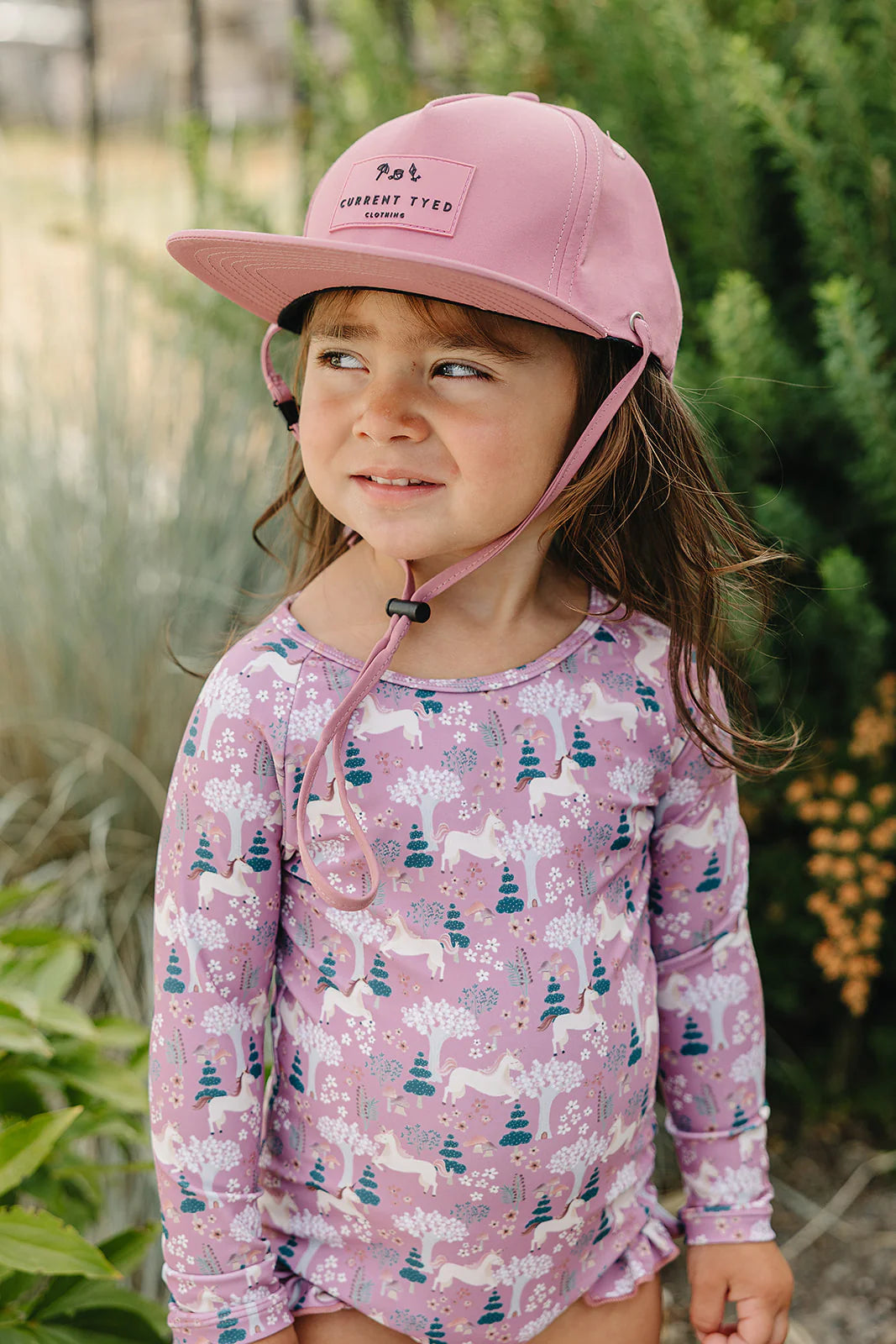 The "Kinsley" Ruffle Rashguard Suit