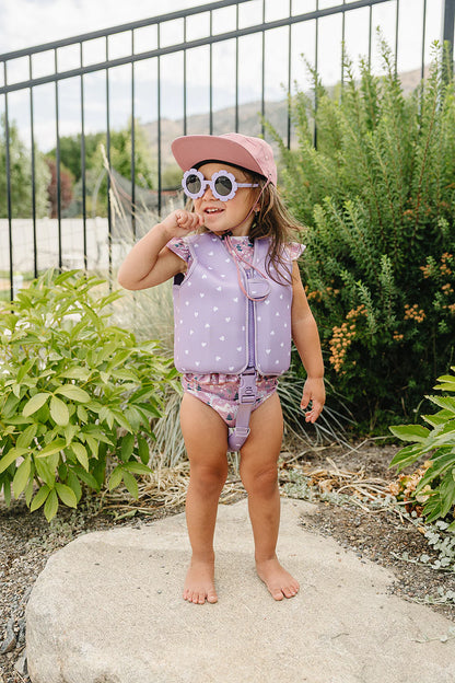 Purple Hearts Float Vests