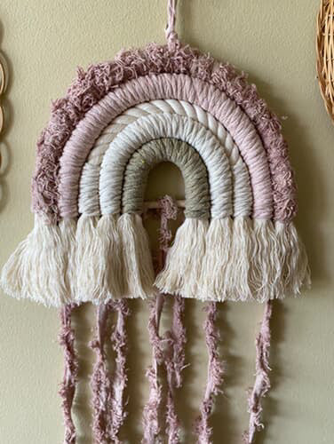 Rainbow Hair Clip Holder