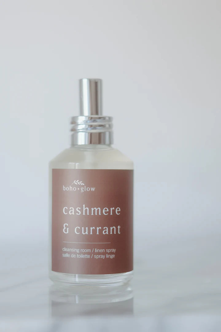 cashmere & currant // linen + room spray