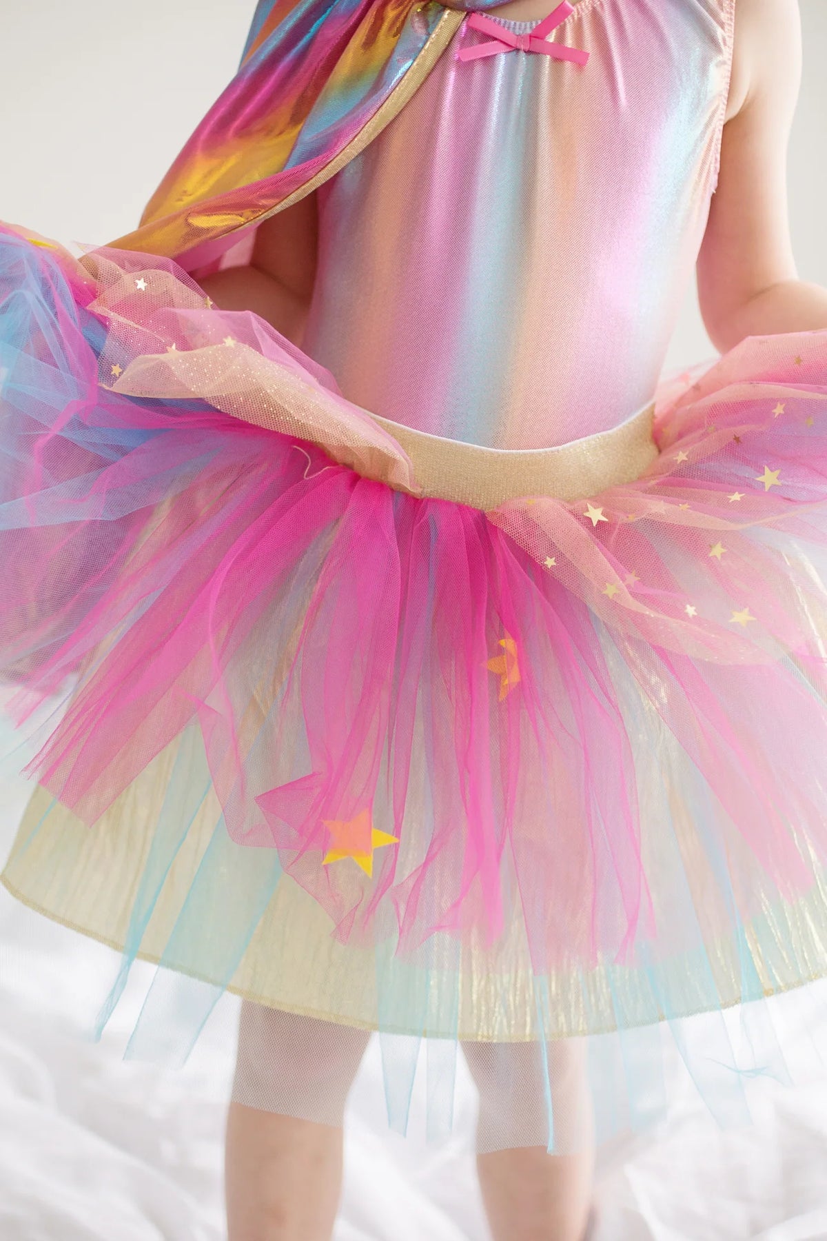 Super-duper Tutu, Cape & Mask Pink& Gold