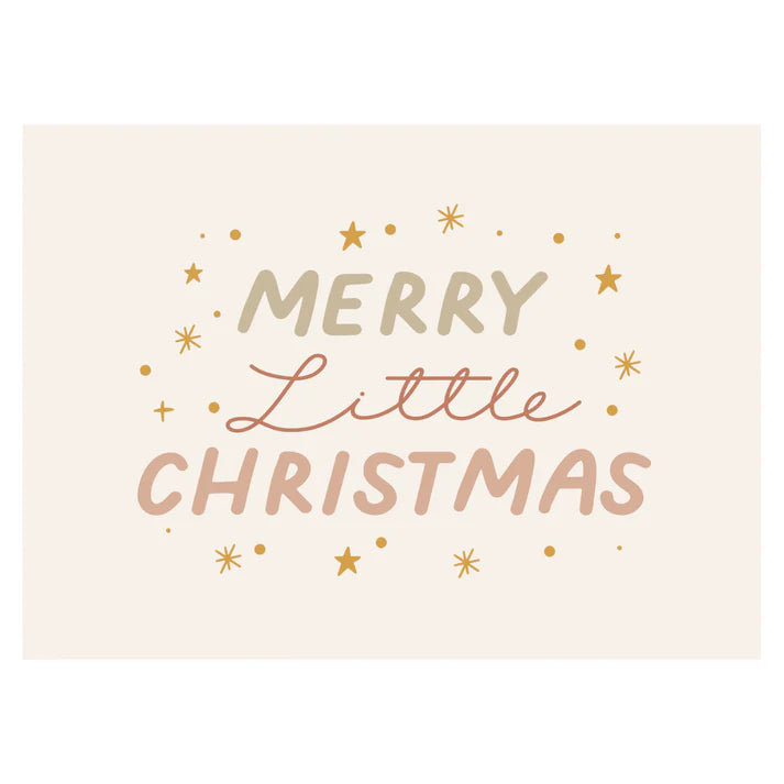 Merry Little Christmas Banner