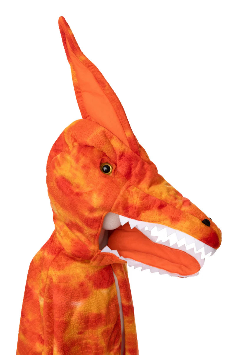 Orange Grandasaurus Pterodactyl Cape (4-6 Years)