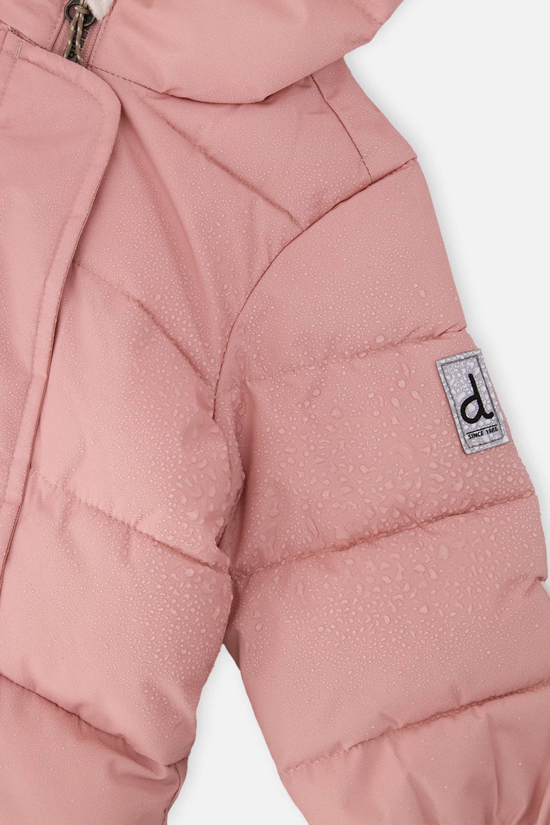 Baby Cloud One Piece Snowsuit Pale Dusty Pink: 9m