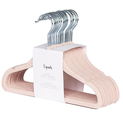 Velvet Hangers - Pink (15pc)