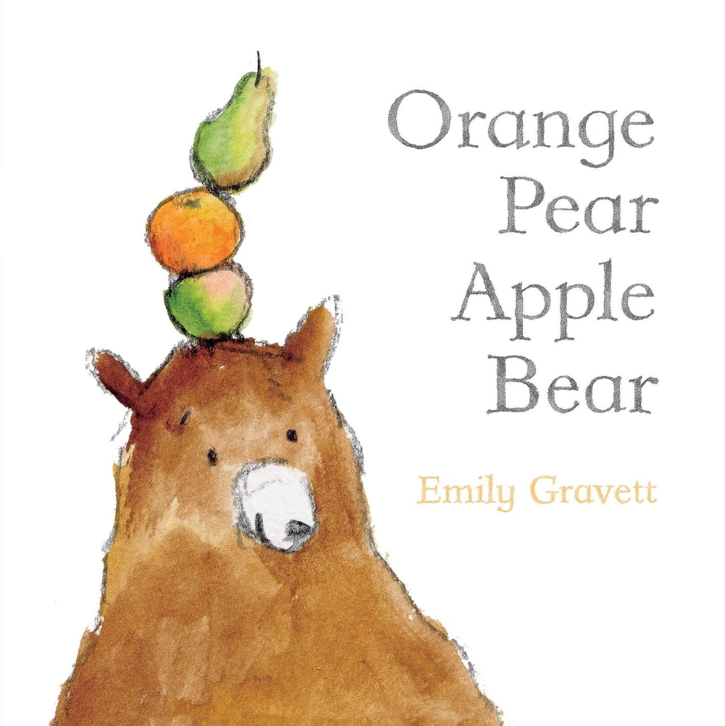 Orange Pear Apple Bear