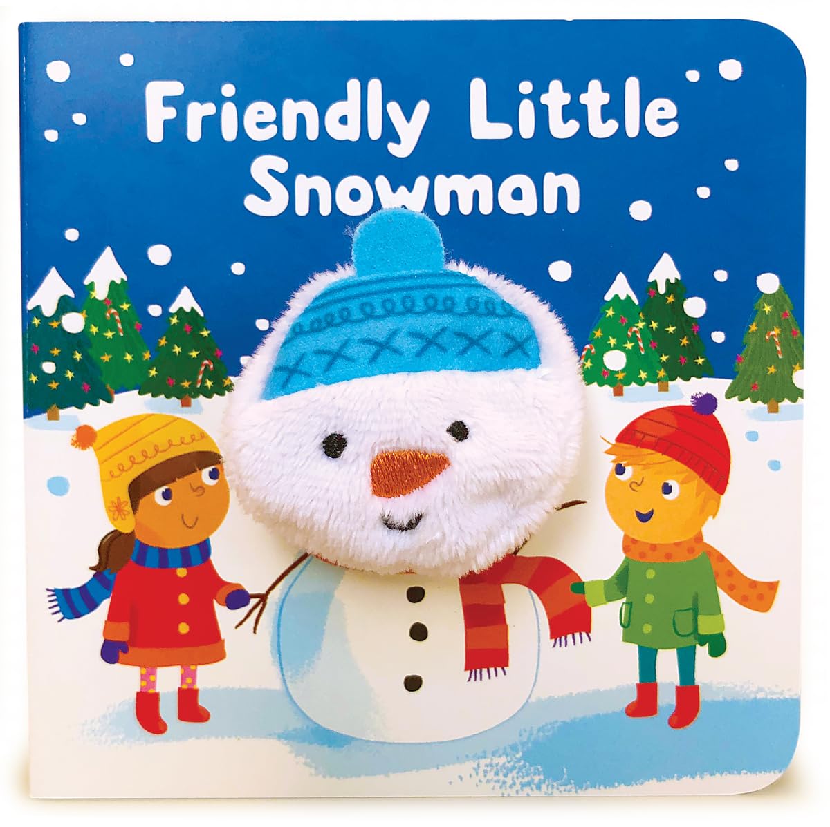 Friendly Little Snowman Finger Puppet Book