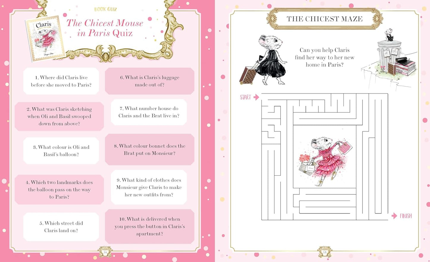 Claris: A Tres Chic Activity Book
