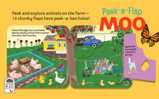 Peek-a-flap Moo