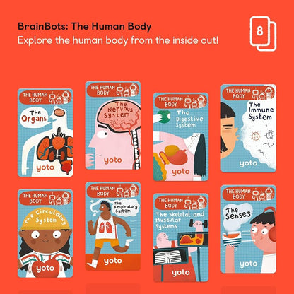 BrainBots: The Human Body (8 Cards)