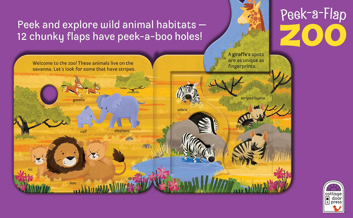 Peek-a-flap Zoo