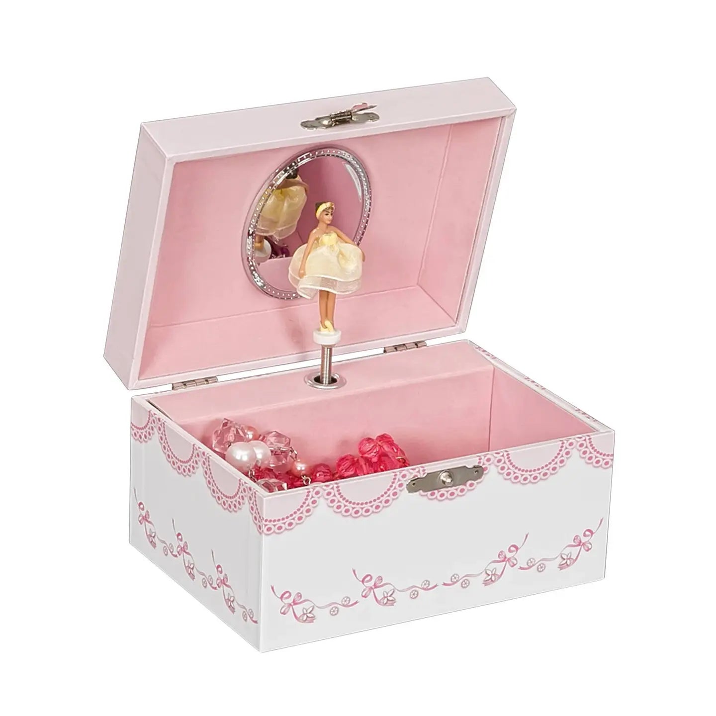 Cora Girl's Musical Ballerina Jewelry Box
