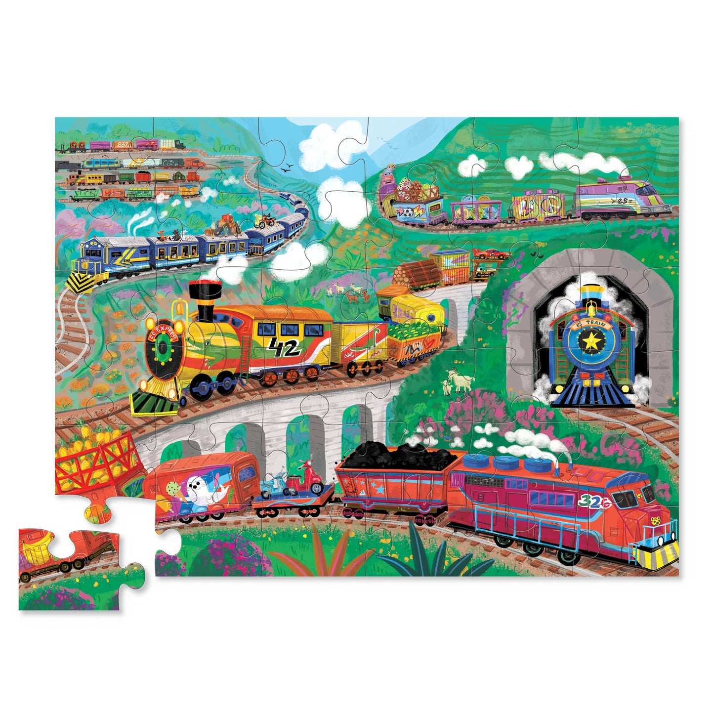 All Aboard Puzzle - 36pc