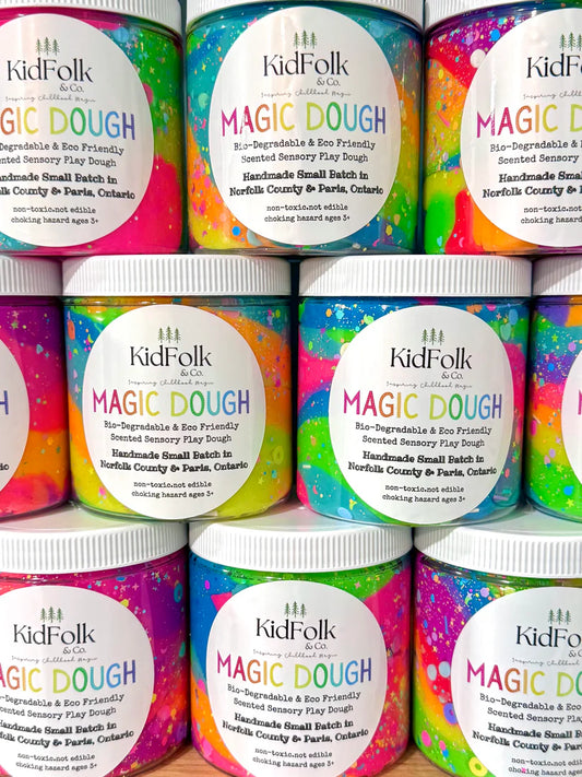 Magic Dough-Rainbow Swirl 4oz