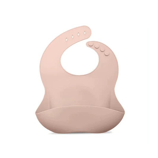 Silicone Bib - Soft Blush