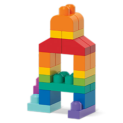 Mega Bloks - Big Building Bag 80 pieces - Blue