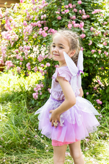 Flutter Butterfly Skirt & Wings Lilac