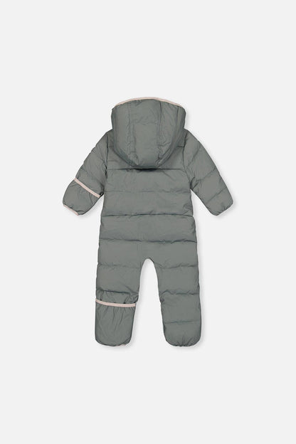 Baby Cloud One Piece Snowsuit Adapted For Car Seats Sage Green
