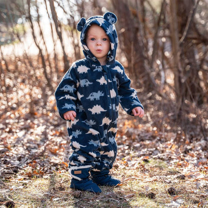 Dark Navy - Baby Stay-Put Winter Booties
