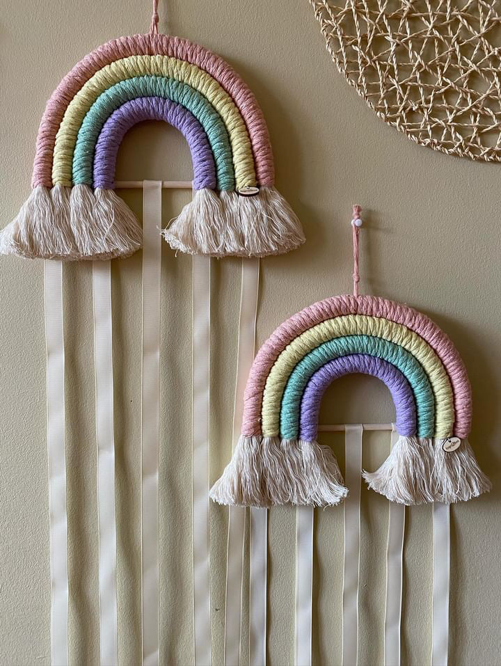 Rainbow Hair Clip Holder