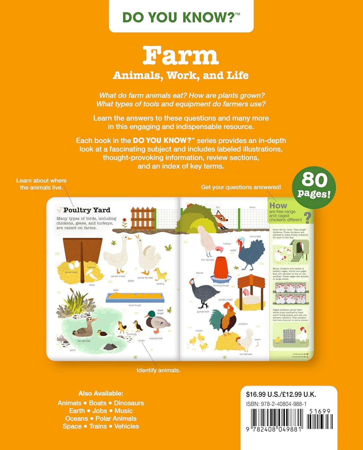Do You Know?: Farm Animals, Work, and Life