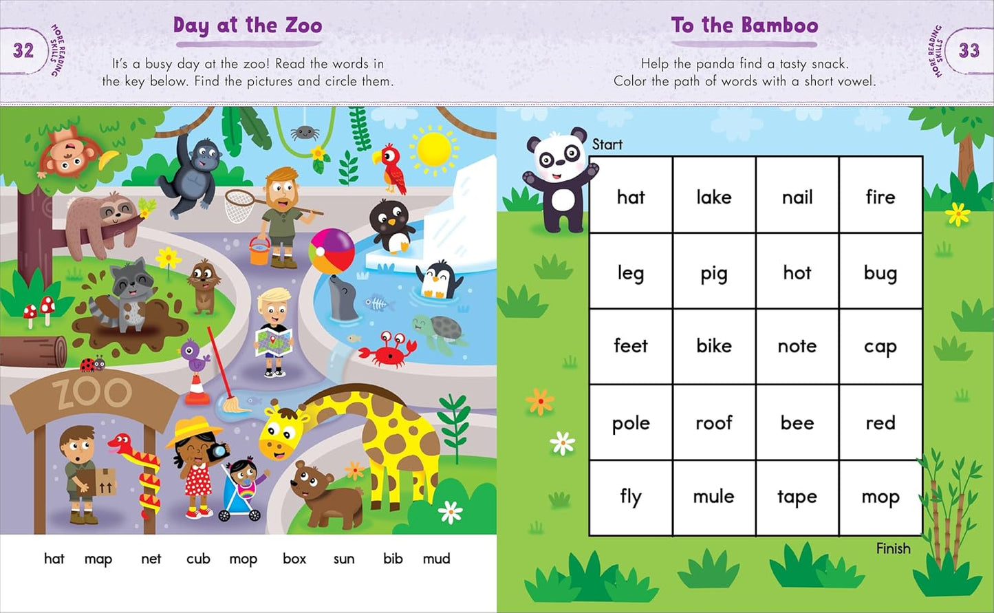 Kindergarten Activity Book: Zoo Animals