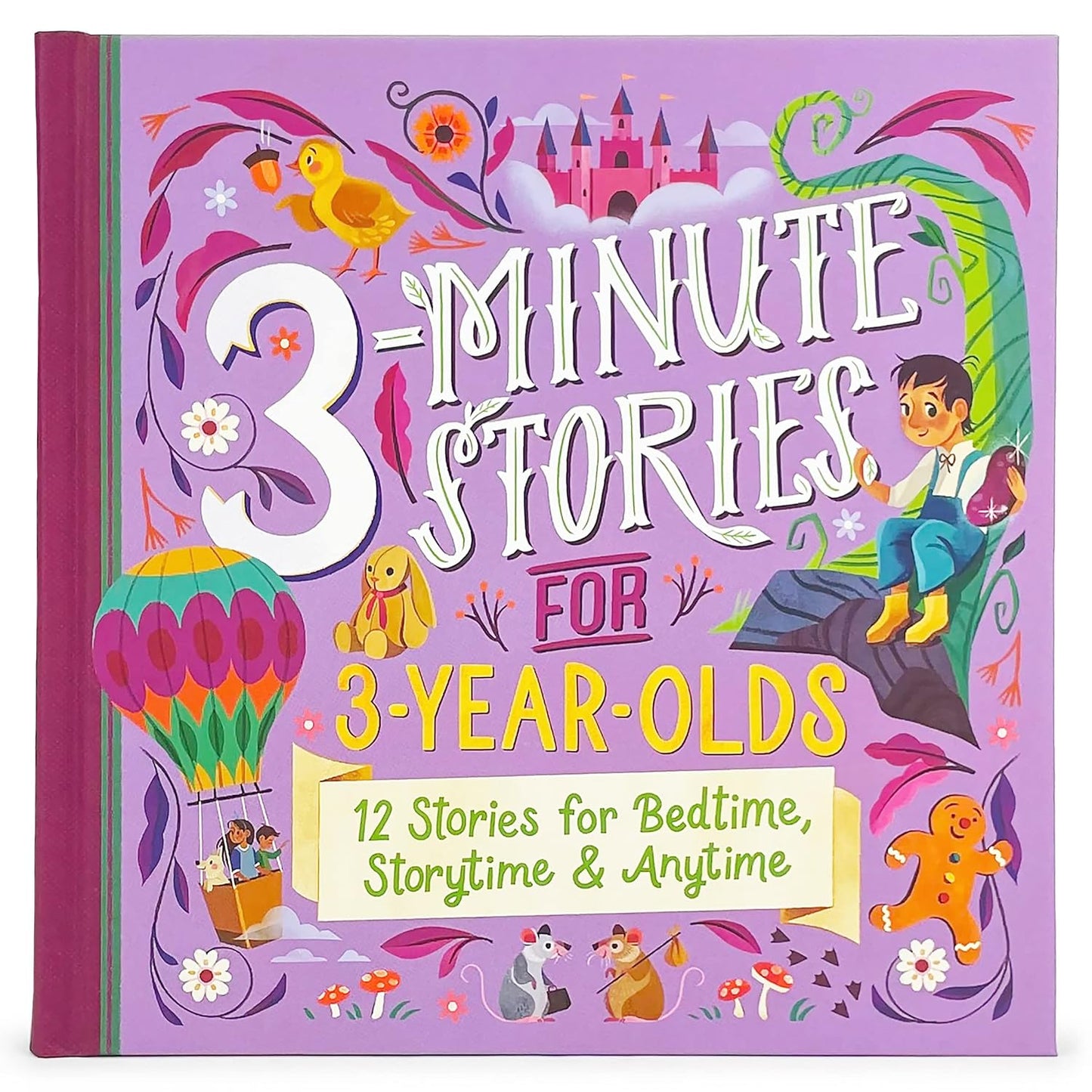 3-Minute Stories for 3-Year-Olds (HC)