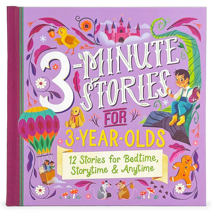 3-Minute Stories for 3-Year-Olds (HC)
