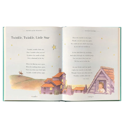 Mother Goose Treasury A Beautiful Collection of Favorite Nursery Rhymes