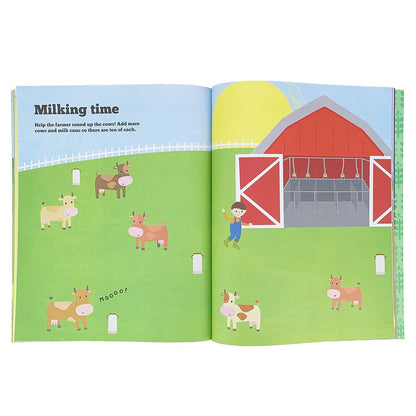 Totally Awesome 2000 Stickers Busy Farm Activity Book