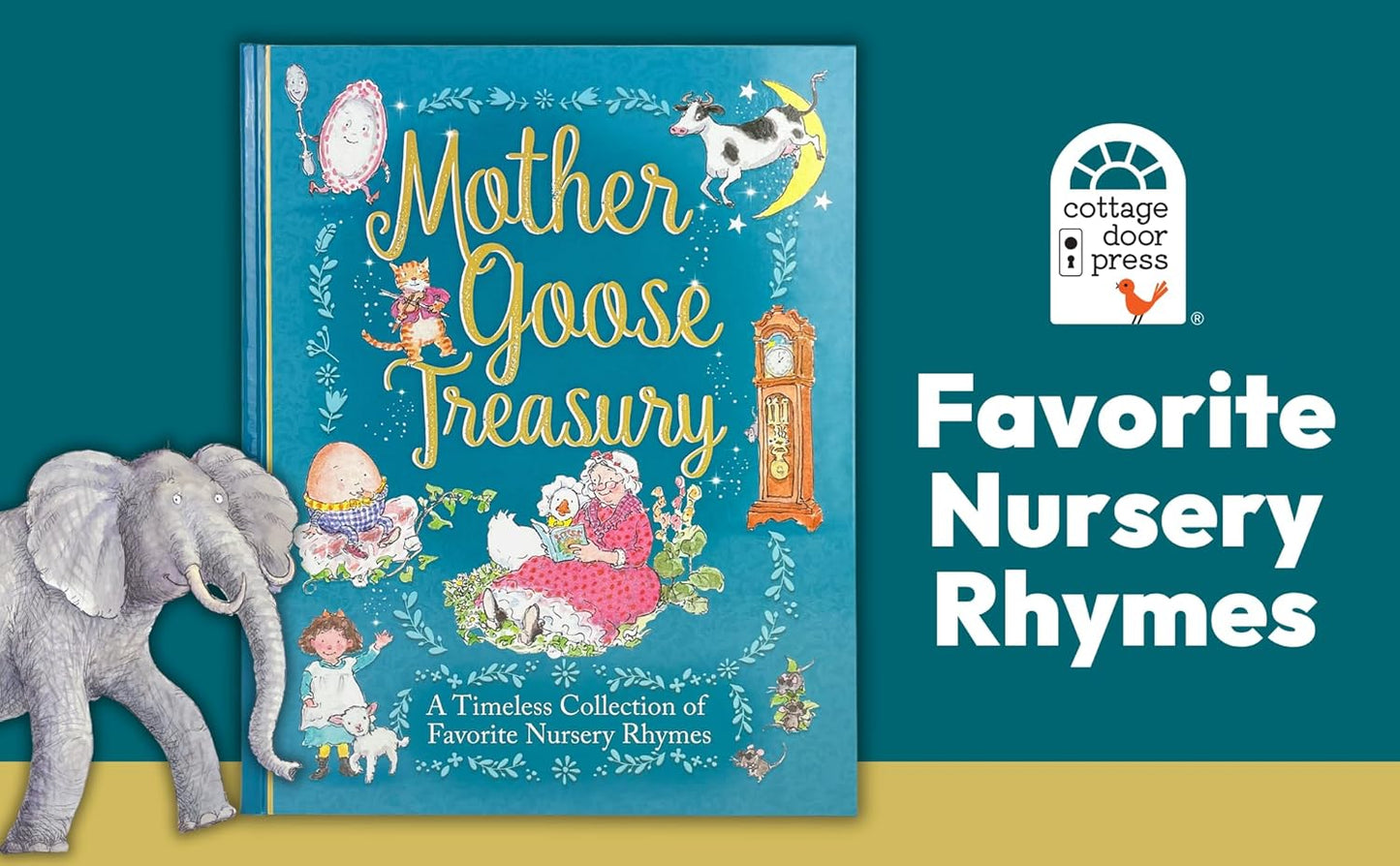 Mother Goose Treasury A Beautiful Collection of Favorite Nursery Rhymes