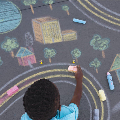 Oh So Fun! Cars and Trucks Sidewalk Chalk Set