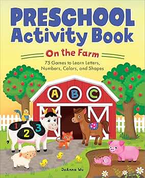 Preschool Activity Book On The Farm