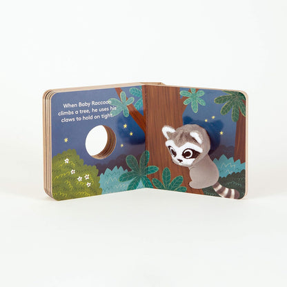 Baby Raccoon: Finger Puppet Book (BB)