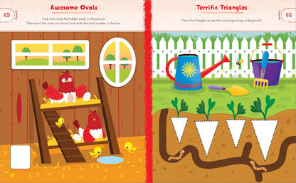Preschool Activity Book On The Farm