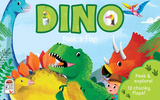 Peek-a-flap Dino