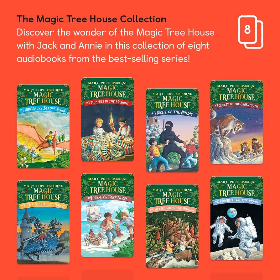 The Magic Tree House Collection (8 Cards)