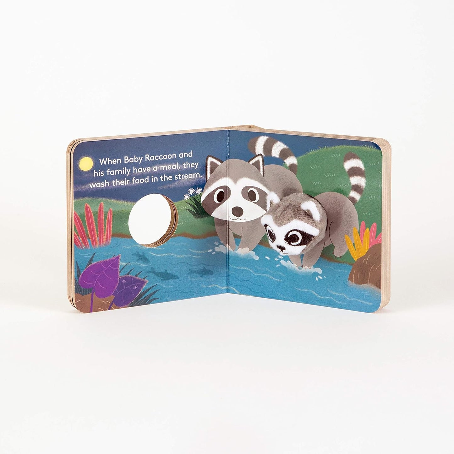 Baby Raccoon: Finger Puppet Book (BB)