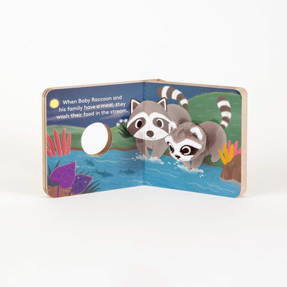 Baby Raccoon: Finger Puppet Book (BB)