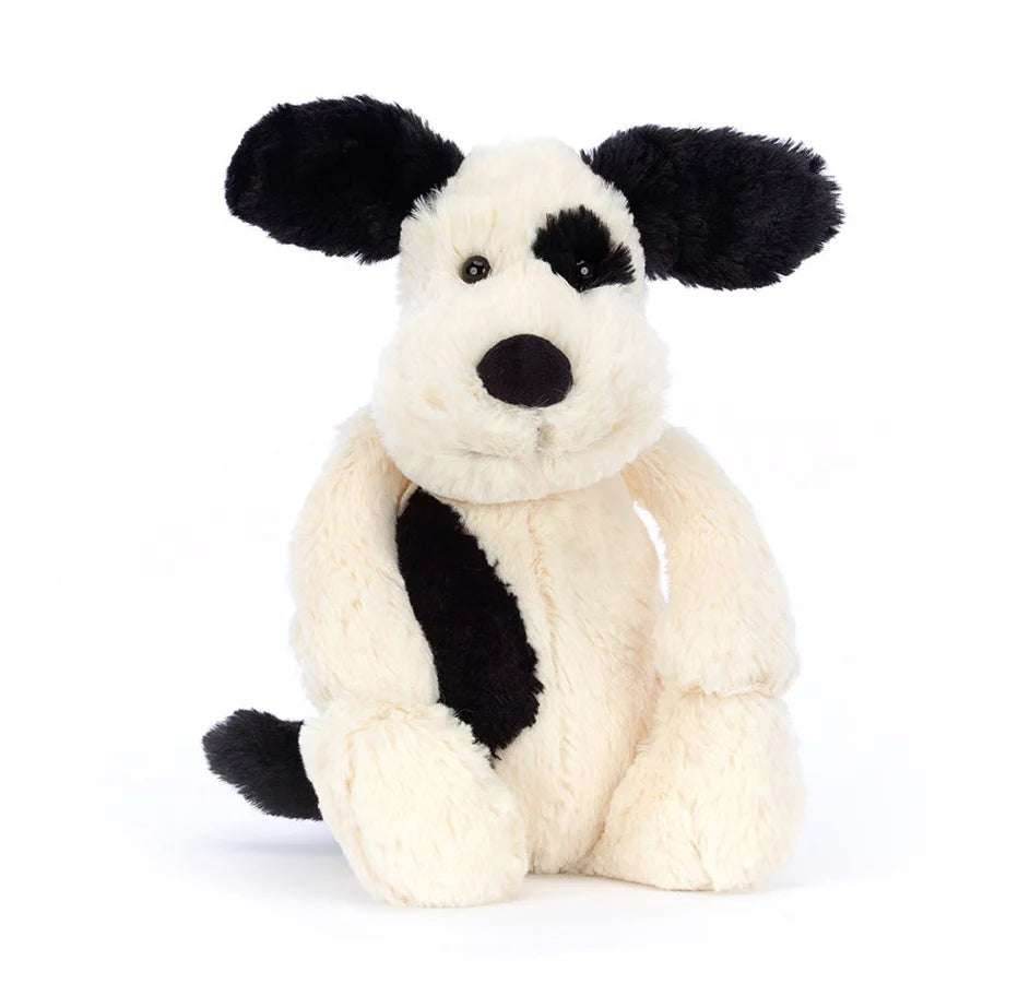 Bashful Black & Cream Puppy