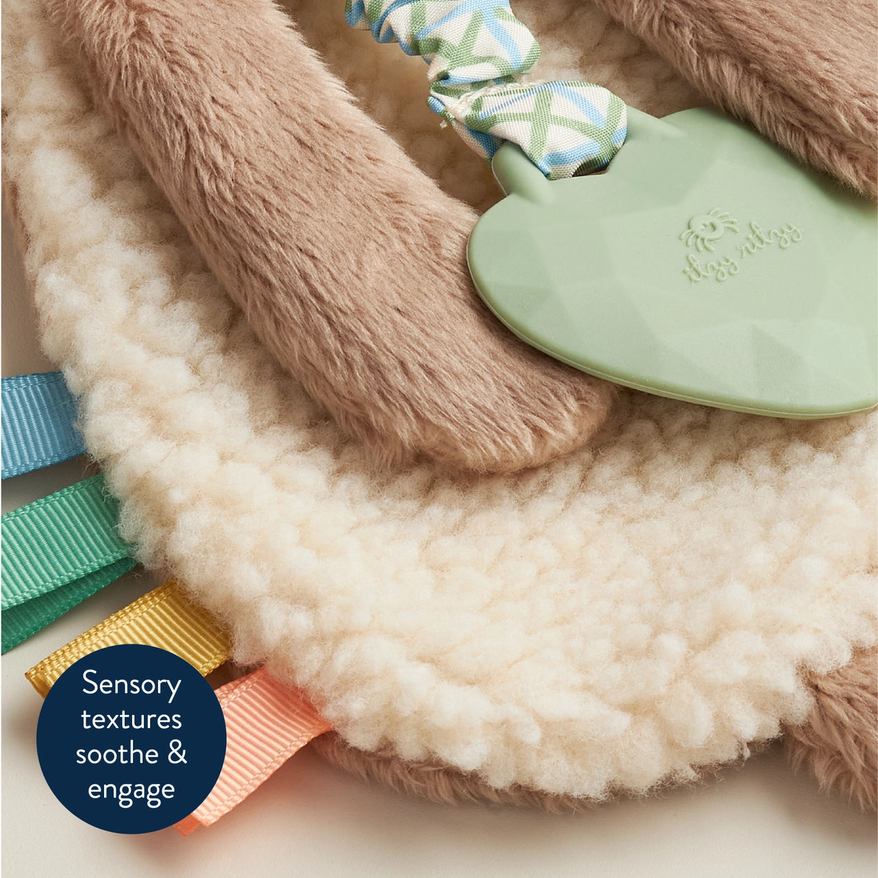 Taupe Bunny Itzy Friends Lovey™ Plush