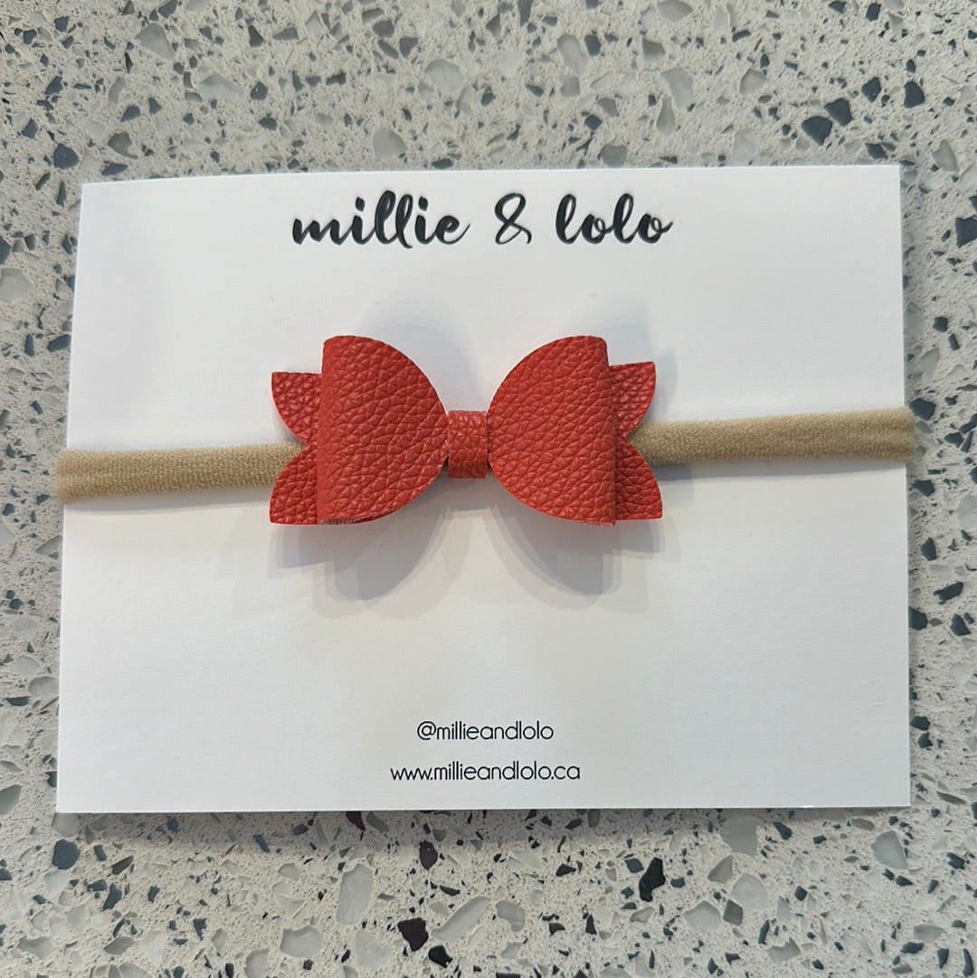 Valentines Headband Bow