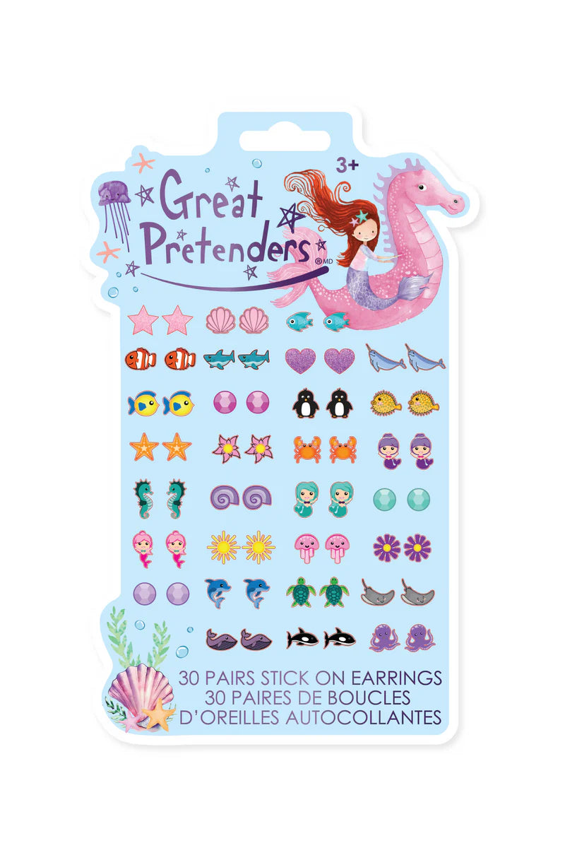 Mermaid Sticker Earrings