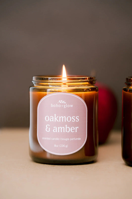 Oakmoss & Amber Candle