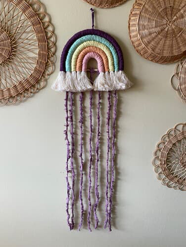Rainbow Hair Clip Holder