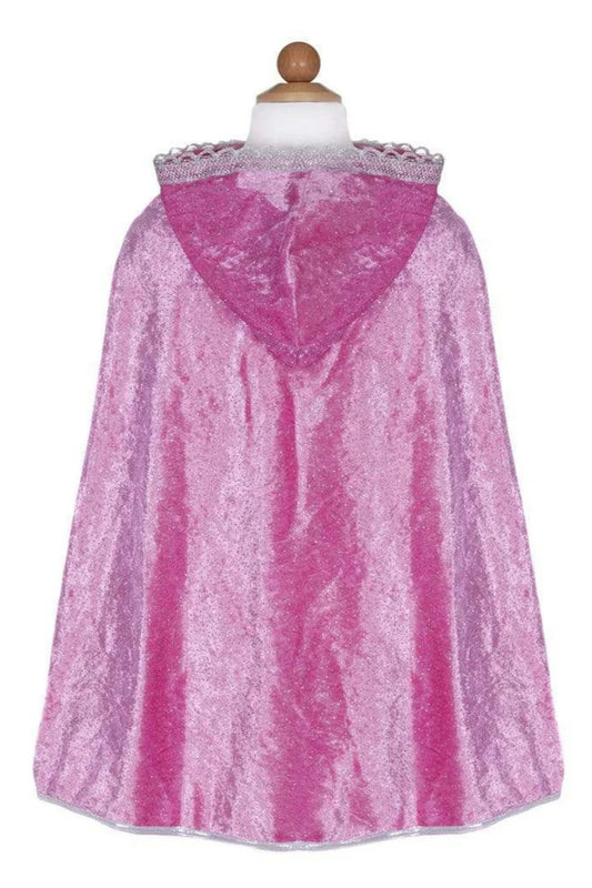 Diamond Sparkle Cape Dark Pink (3-4)